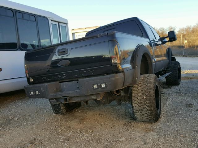 1FT7W2BT0FED40132 - 2015 FORD F250 SUPER BLACK photo 4