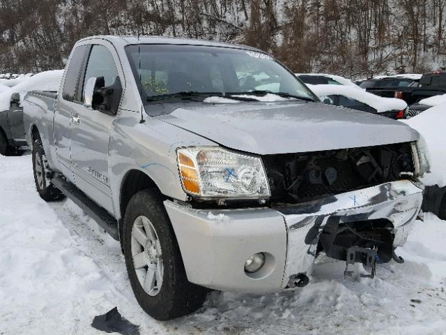 1N6AA06BX6N533413 - 2006 NISSAN TITAN XE GRAY photo 1