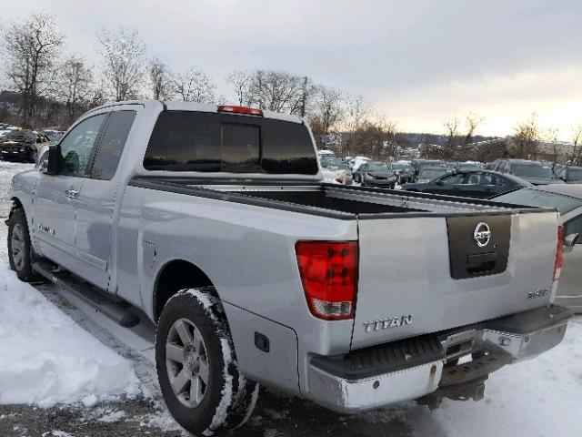 1N6AA06BX6N533413 - 2006 NISSAN TITAN XE GRAY photo 3