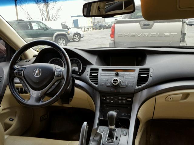 JH4CU2F68CC015372 - 2012 ACURA TSX TECH BURGUNDY photo 9