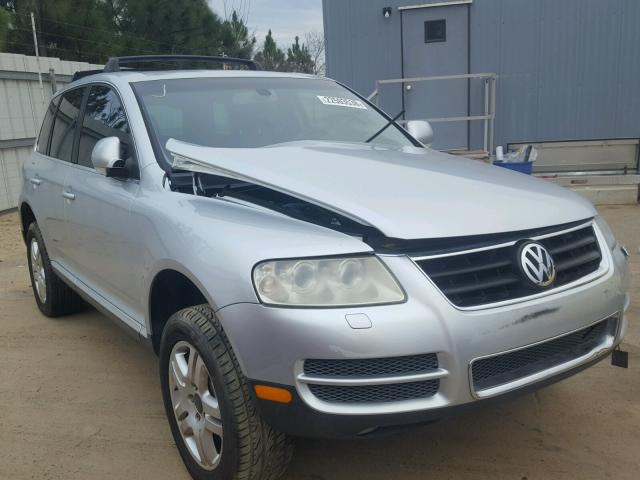 WVGCM77L55D006415 - 2005 VOLKSWAGEN TOUAREG 4. SILVER photo 1