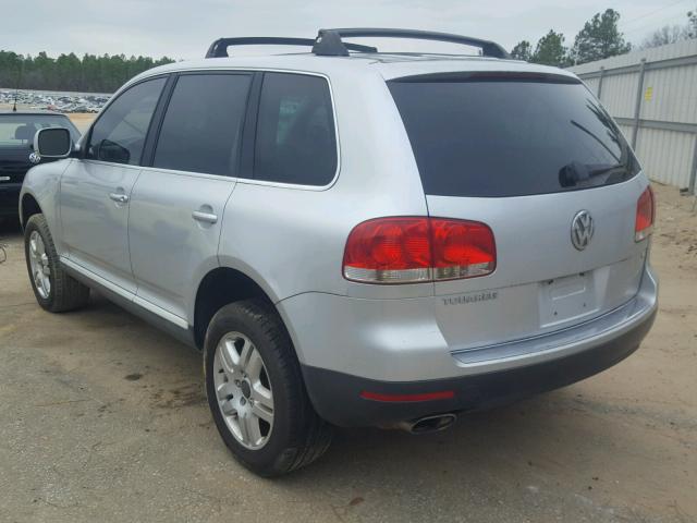 WVGCM77L55D006415 - 2005 VOLKSWAGEN TOUAREG 4. SILVER photo 3