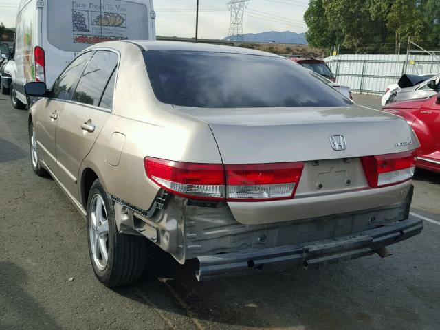 JHMCM56674C001269 - 2004 HONDA ACCORD EX GOLD photo 3