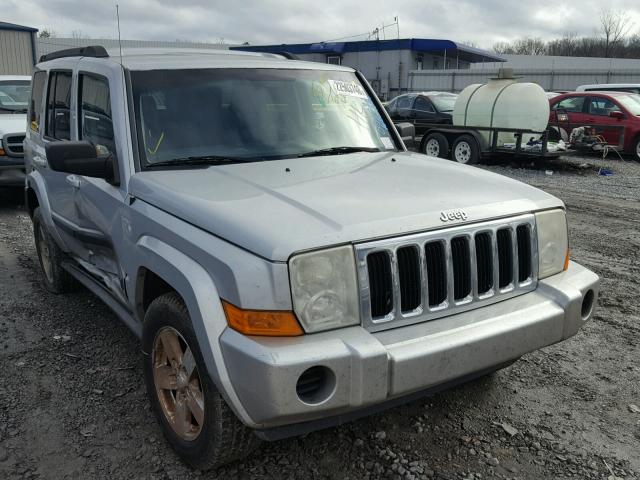 1J8HG48K37C602842 - 2007 JEEP COMMANDER ვერცხლისფერი ფოტო 1
