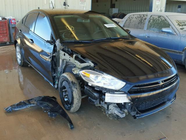 1C3CDFAA7FD346063 - 2015 DODGE DART SE BLACK photo 1