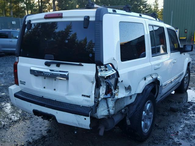 1J8HG58267C570572 - 2007 JEEP COMMANDER WHITE photo 4