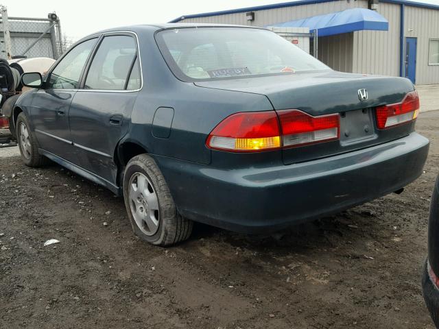 1HGCG16582A084472 - 2002 HONDA ACCORD EX GREEN photo 3