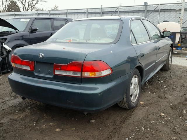 1HGCG16582A084472 - 2002 HONDA ACCORD EX GREEN photo 4