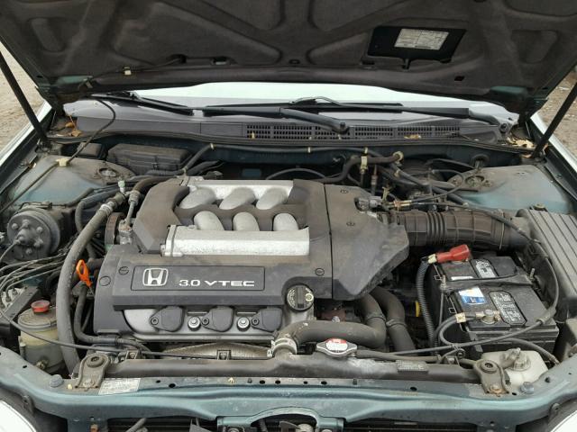 1HGCG16582A084472 - 2002 HONDA ACCORD EX GREEN photo 7