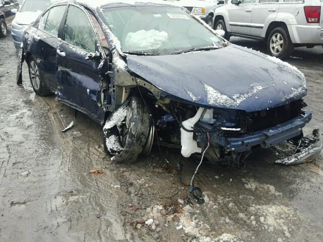 1HGCR2F30FA210313 - 2015 HONDA ACCORD LX BLUE photo 1