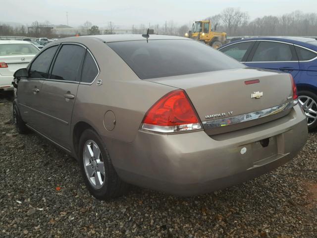 2G1WT58K079340939 - 2007 CHEVROLET IMPALA LT BROWN photo 3