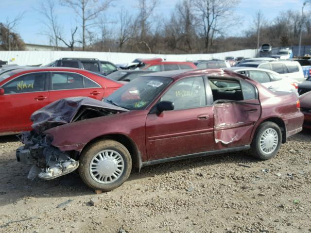 1G1ND52J016148931 - 2001 CHEVROLET MALIBU BURGUNDY photo 9