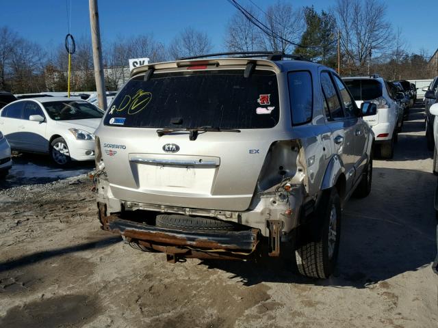 KNDJC733465628679 - 2006 KIA SORENTO EX BROWN photo 4