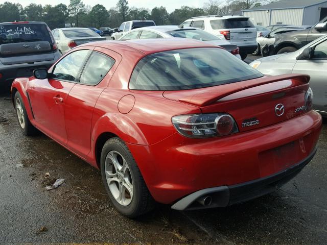 JM1FE173060202475 - 2006 MAZDA RX8 RED photo 3