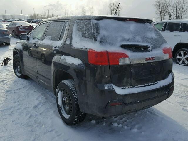 2GKALMEK8E6298779 - 2014 GMC TERRAIN SL BLACK photo 3