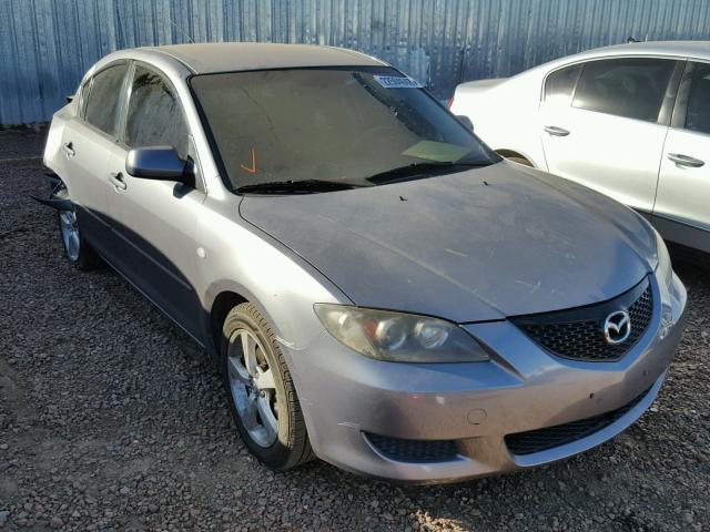 JM1BK12F461496563 - 2006 MAZDA 3 I SILVER photo 1