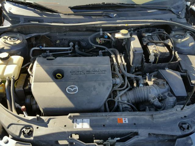 JM1BK12F461496563 - 2006 MAZDA 3 I SILVER photo 7