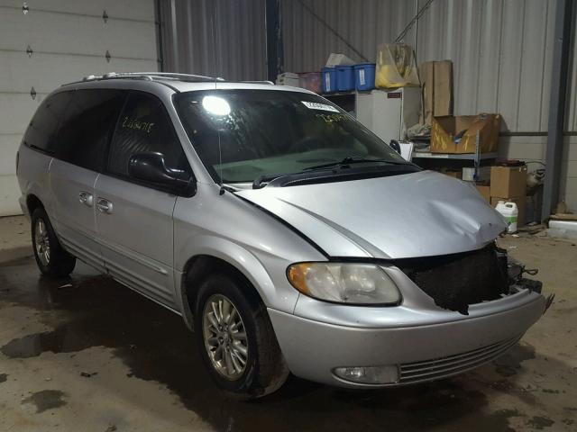 2C8GP64L83R239273 - 2003 CHRYSLER TOWN & COU SILVER photo 1