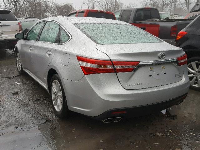 4T1BK1EB1EU113003 - 2014 TOYOTA AVALON BAS SILVER photo 3