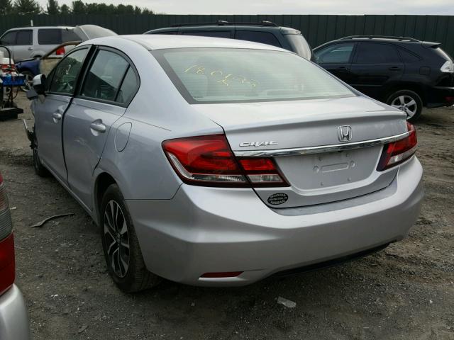 2HGFB2F85FH500688 - 2015 HONDA CIVIC EX 银色 照片 3
