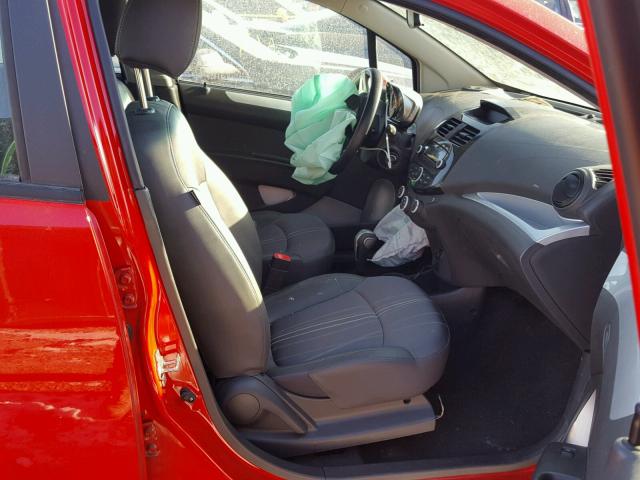 KL8CB6S93FC756721 - 2015 CHEVROLET SPARK LS RED photo 5