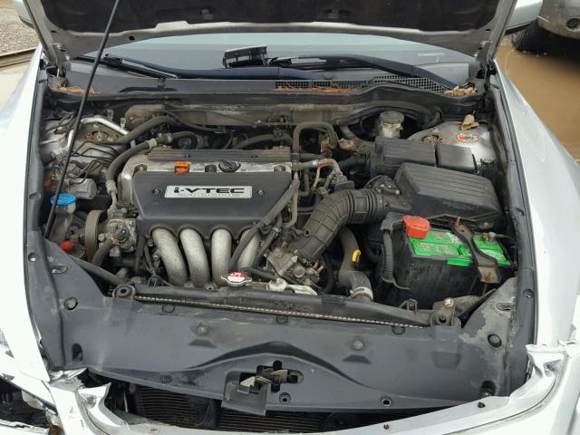 1HGCM56737A093587 - 2007 HONDA ACCORD EX SILVER photo 7