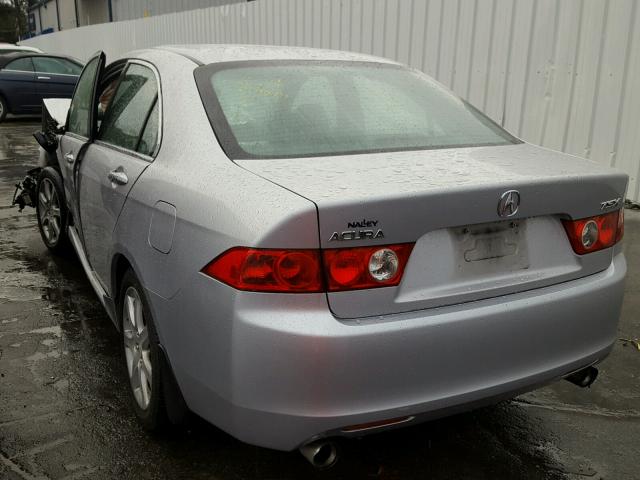 JH4CL96814C029919 - 2004 ACURA TSX SILVER photo 3