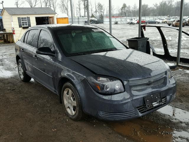 1G1AK58F887205940 - 2008 CHEVROLET COBALT LS GRAY photo 1