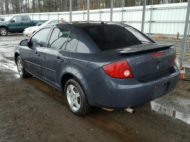 1G1AK58F887205940 - 2008 CHEVROLET COBALT LS GRAY photo 3