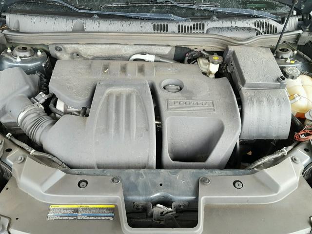 1G1AK58F887205940 - 2008 CHEVROLET COBALT LS GRAY photo 7