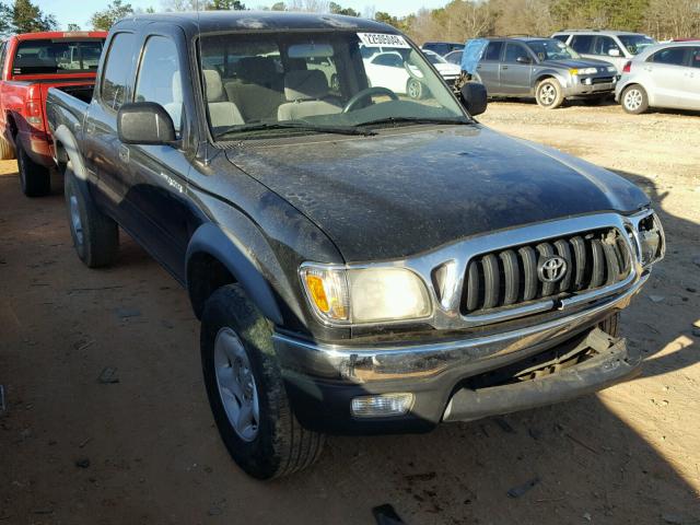 5TEGN92N63Z164841 - 2003 TOYOTA TACOMA DOU BLACK photo 1