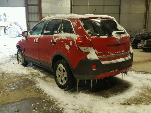 3GSCL33P09S525097 - 2009 SATURN VUE XE RED photo 3