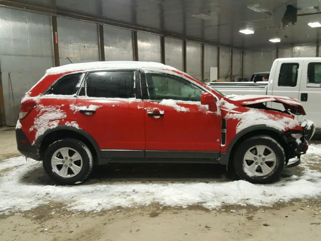 3GSCL33P09S525097 - 2009 SATURN VUE XE RED photo 9