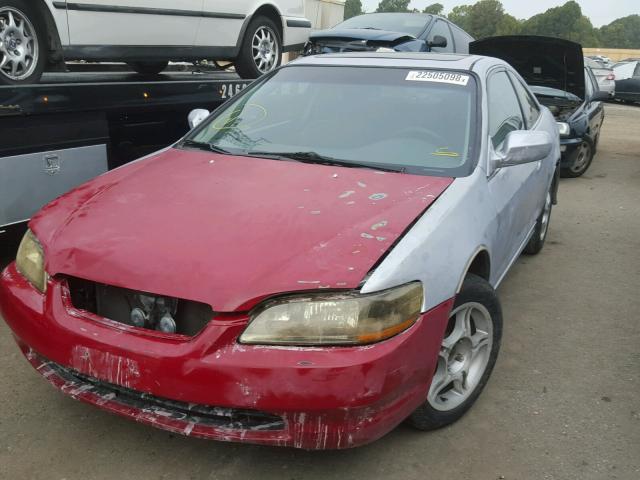 1HGCG31732A030551 - 2002 HONDA ACCORD EX GRAY photo 2