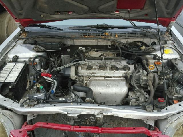 1HGCG31732A030551 - 2002 HONDA ACCORD EX GRAY photo 7