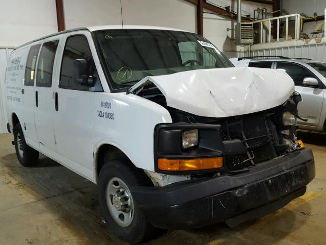 1GCWGFCA2C1192212 - 2012 CHEVROLET EXPRESS G2 WHITE photo 1