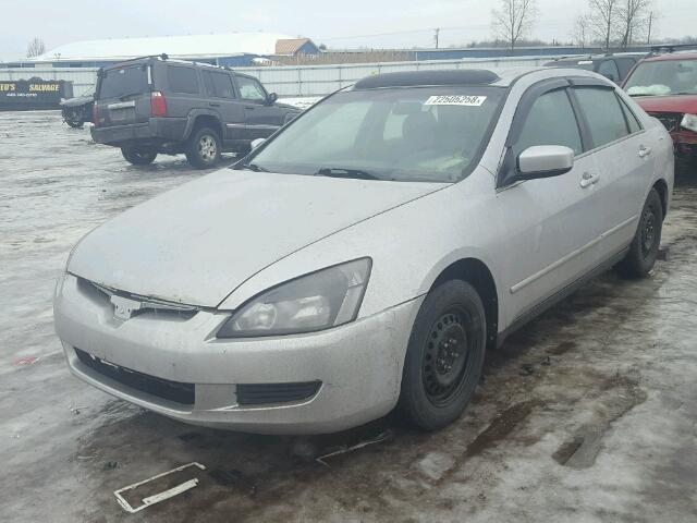 1HGCM56343A104359 - 2003 HONDA ACCORD LX SILVER photo 2