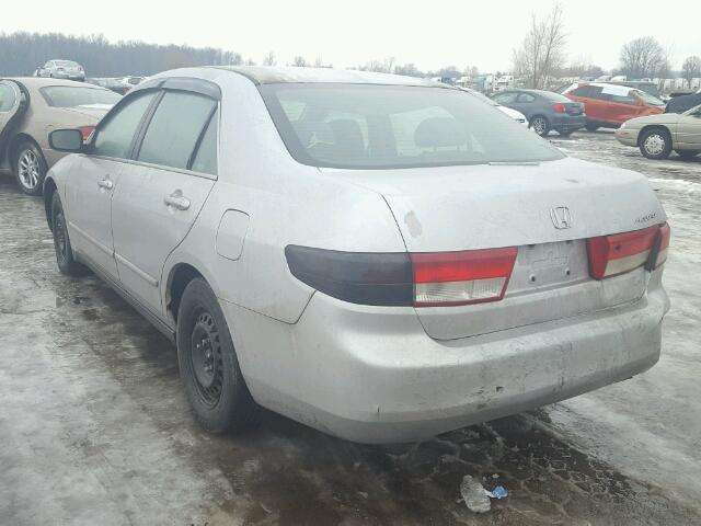 1HGCM56343A104359 - 2003 HONDA ACCORD LX SILVER photo 3