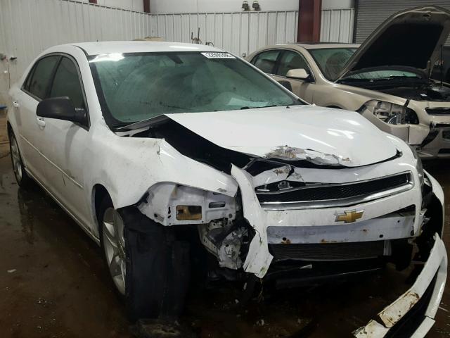 1G1ZG57B694227568 - 2009 CHEVROLET MALIBU LS WHITE photo 1