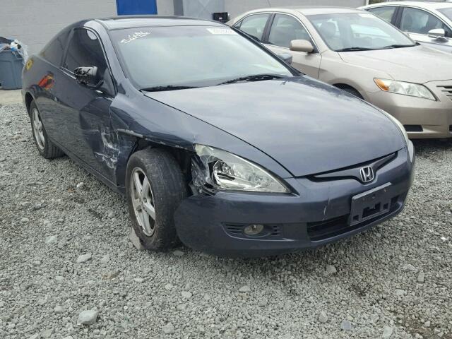 1HGCM72693A028925 - 2003 HONDA ACCORD EX BLUE photo 1