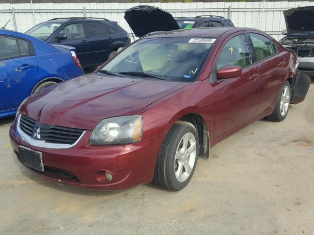 4A3AB36S07E071251 - 2007 MITSUBISHI GALANT LS BURGUNDY photo 2