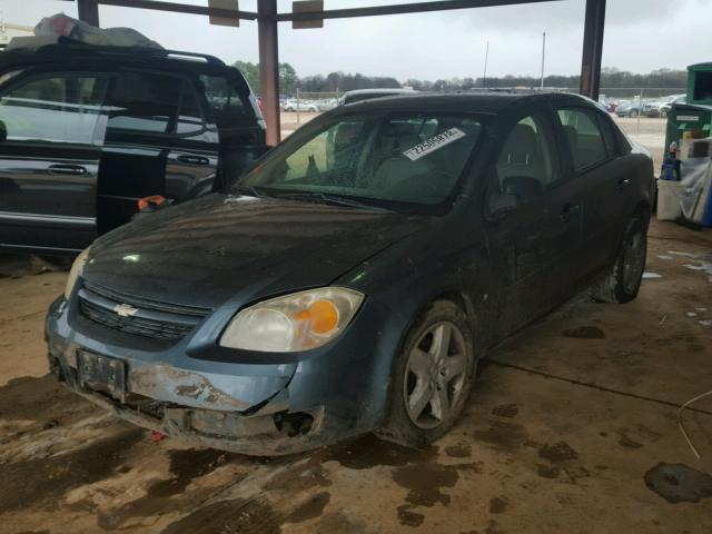 1G1AL55FX77406884 - 2007 CHEVROLET COBALT LT BLUE photo 2