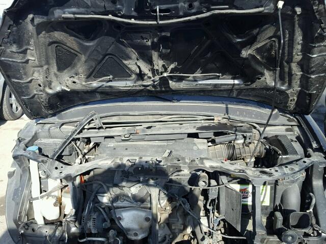 2HKYF18443H547584 - 2003 HONDA PILOT EX BLACK photo 7