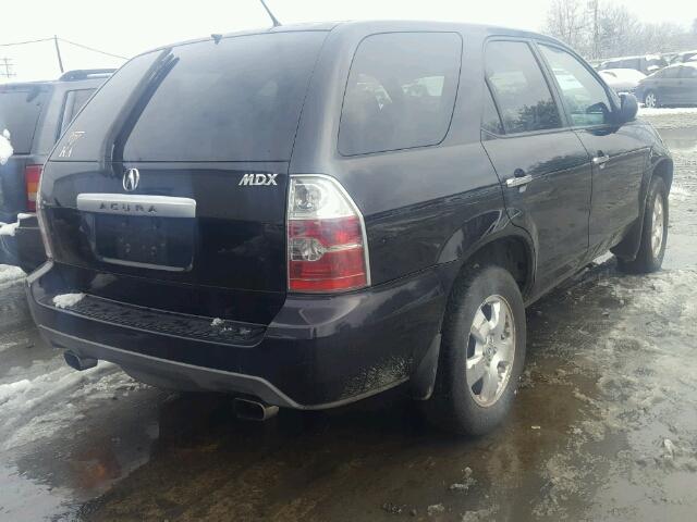 2HNYD18294H536234 - 2004 ACURA MDX BLACK photo 4