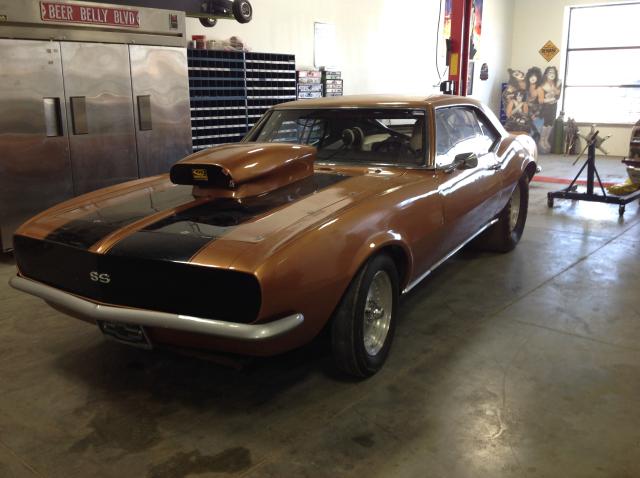 124378N339353 - 1968 CHEVROLET CAMARO GOLD photo 2