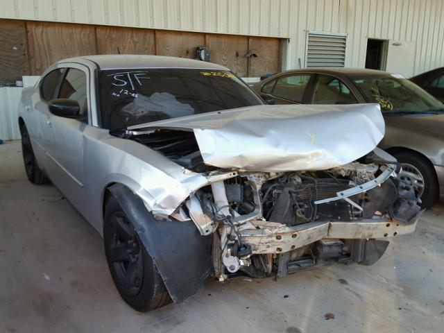 2B3KA43G68H134672 - 2008 DODGE CHARGER SILVER photo 1