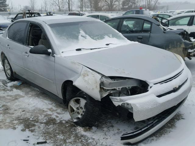 1G1ZS52F55F285629 - 2005 CHEVROLET MALIBU SILVER photo 1