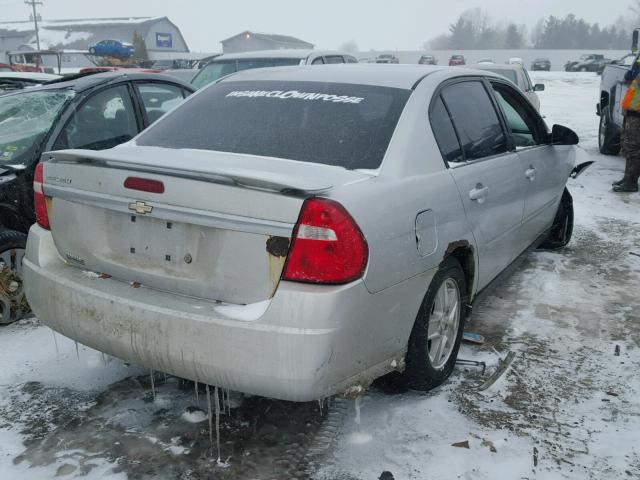 1G1ZS52F55F285629 - 2005 CHEVROLET MALIBU SILVER photo 4