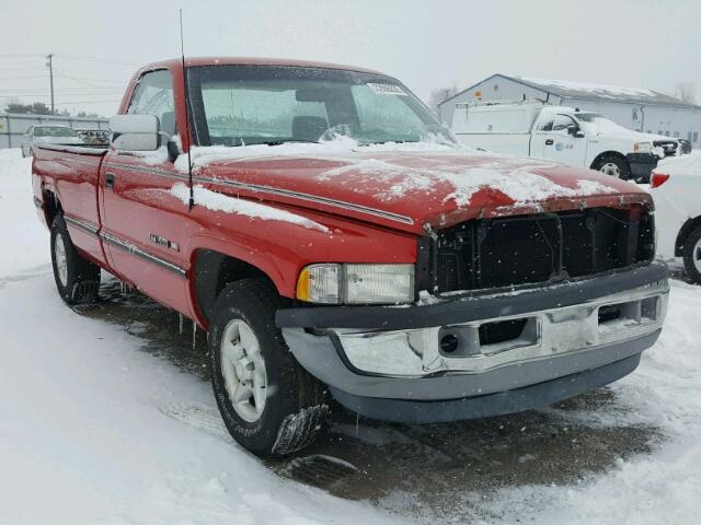 1B7HC16Y7VJ564159 - 1997 DODGE RAM 1500 RED photo 1