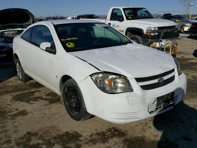 1G1AT18H597187356 - 2009 CHEVROLET COBALT LT WHITE photo 1